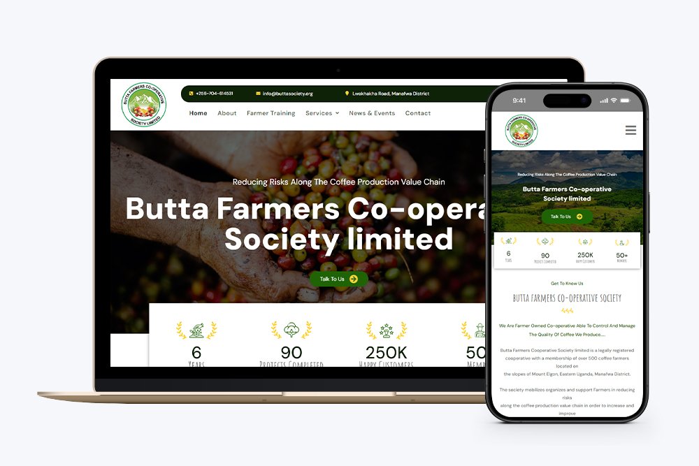 butta- webkep website design portfolio client projects
